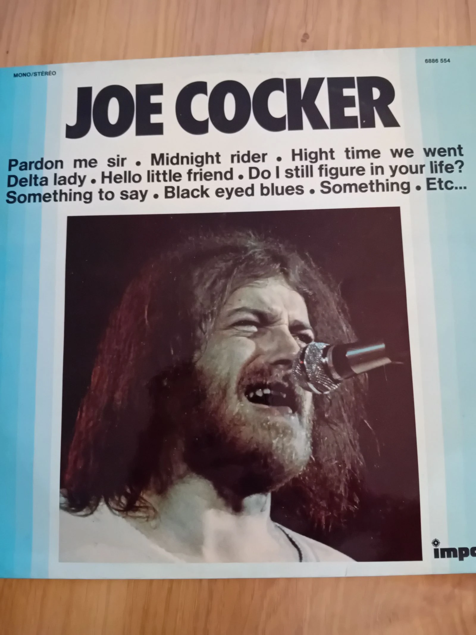 Lp 33t  joe Cocker 1972